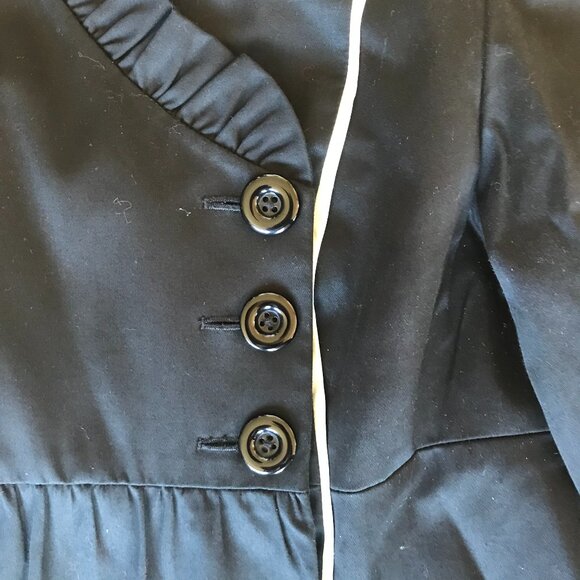 Betsey Johnson double-breasted dress coat, size 6 - Picture 3 of 9